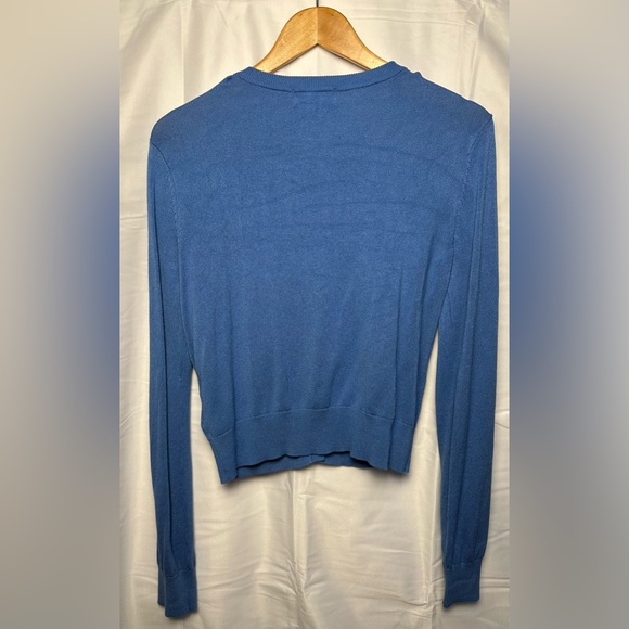 H&M Electric Blue Loose Fit Cardigan NWOT - Picture 3 of 4